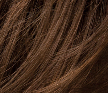 CHOCOLATE ROOTED 830.6 | Medium to Dark Brown base with Light Reddish Brown highlights and Dark Roots
