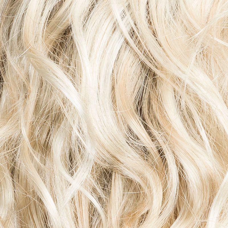 PASTEL BLONDE ROOTED 25.23.26 | Pearl Platinum, Dark Ash Blonde, and Medium Honey Blonde mix with a Darker Root